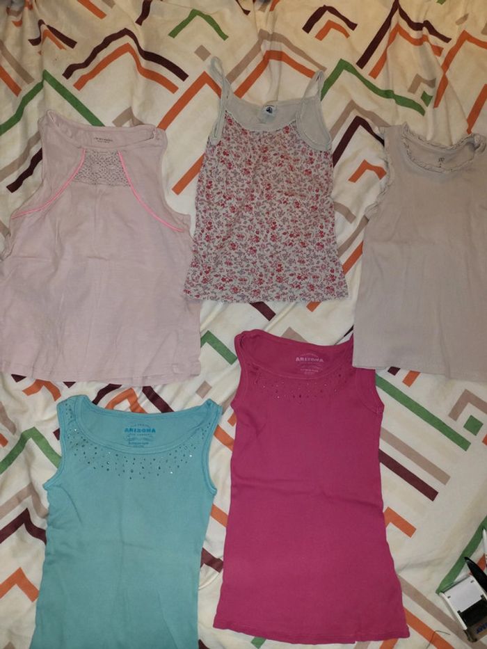 Lot débardeurs maillots de corps