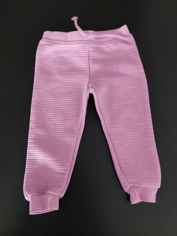 Pantalon rose fille 12/18mois