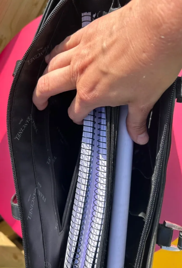 Sac de cours en cuir - photo numéro 14