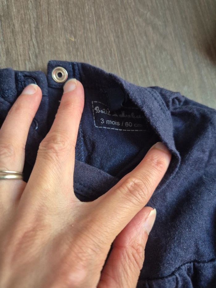Magnifique lot de 3 robes 3 mois - photo numéro 6
