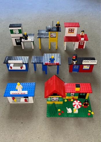 Lot X3 Vintage Lego 6365 + 1064 + 675