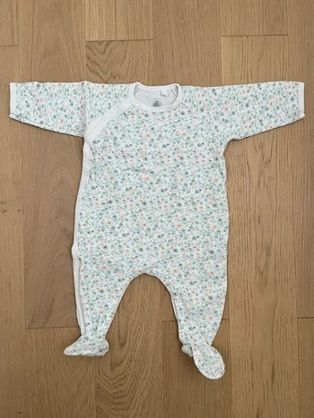 Pyjama petit bateau fleuri