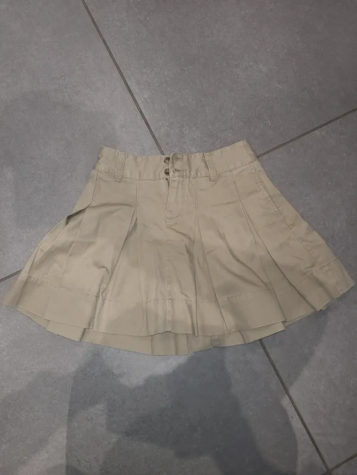 Jupe plissée beige Ralph Lauren - photo numéro 2