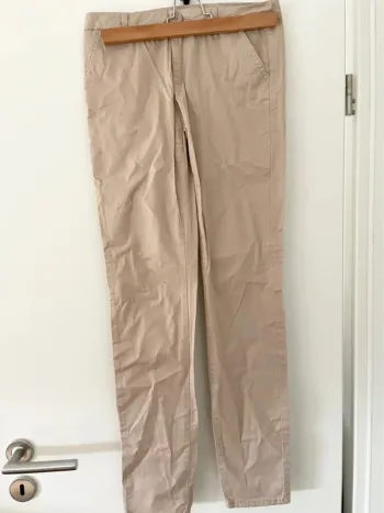Pantalon beige zalando XS