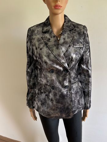 Perfecto argenté et noir neuf My Jewellery taille M (valeur 60€)