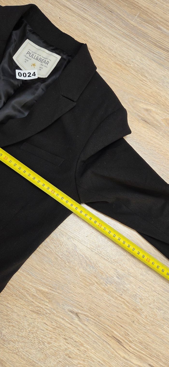 Veste Blazer Pull & Bear taille M noir en très bon état - photo numéro 6