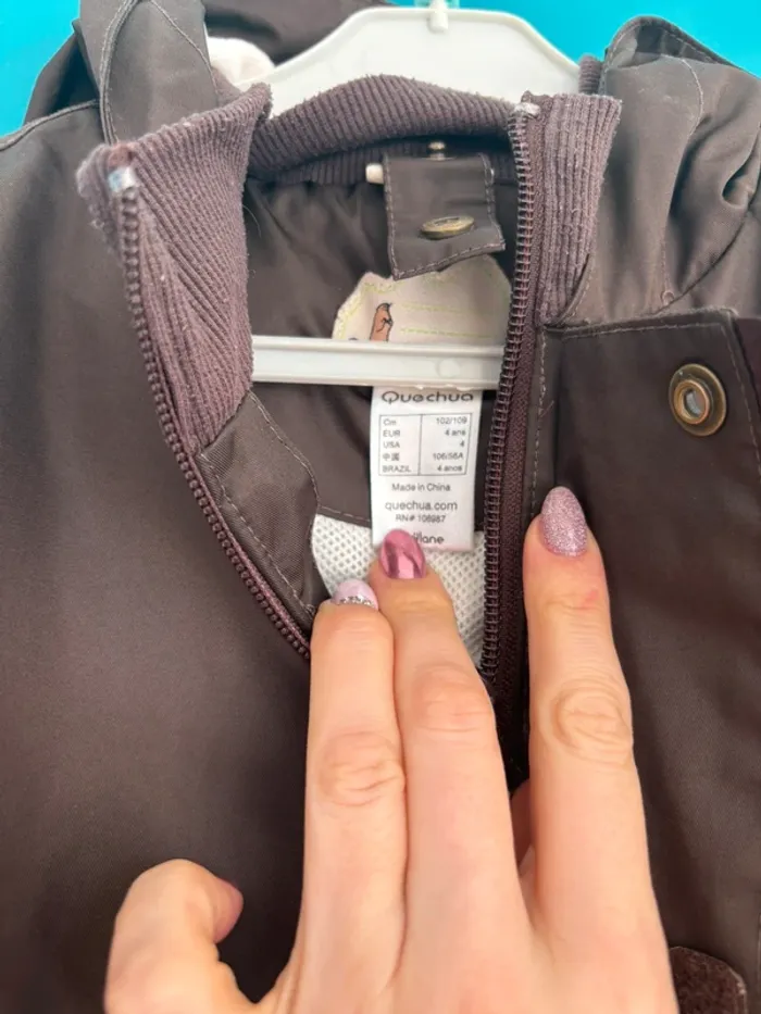 Veste de pluie enfant 4ans - photo numéro 4