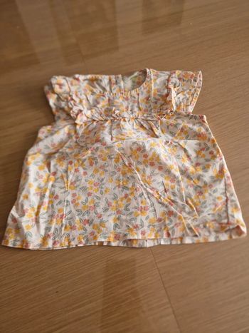 Blouse fleur
