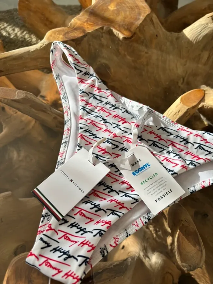 Bas de maillot de bain Tommy Hilfiger écritures S - photo numéro 4