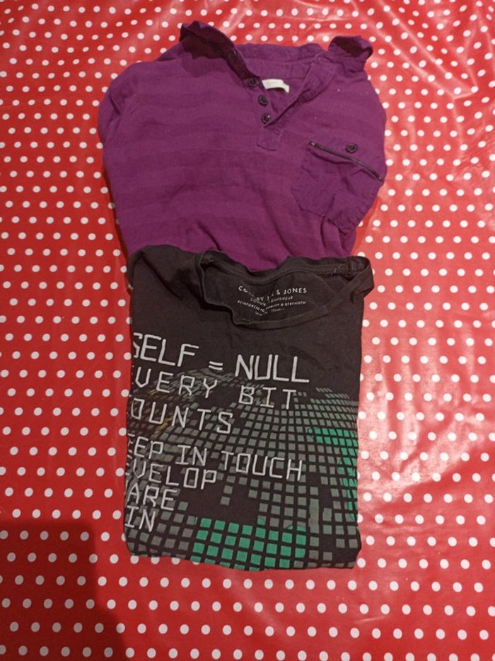 Lot 2 t-shirt homme