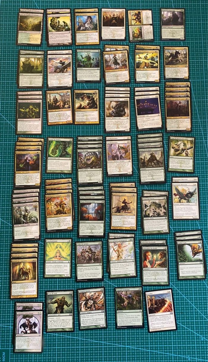 Lot cartes Magic The Gathering Selesnya - MTG nm mt - photo numéro 2