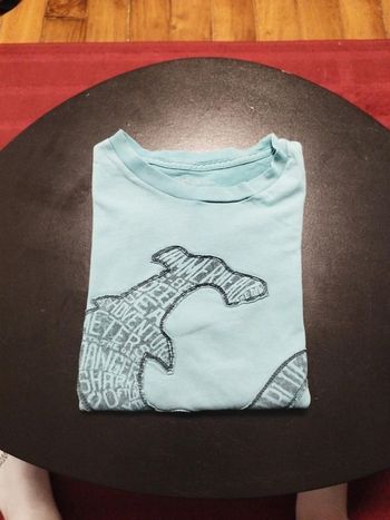 T shirt gab bleu 6-7 ans