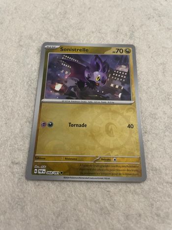 Carte Pokémon Sonisrrelle 068/091 Reverse Destinées De Paldéa 4.5 FR