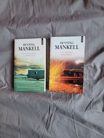 Livres de poche Genning Mankell