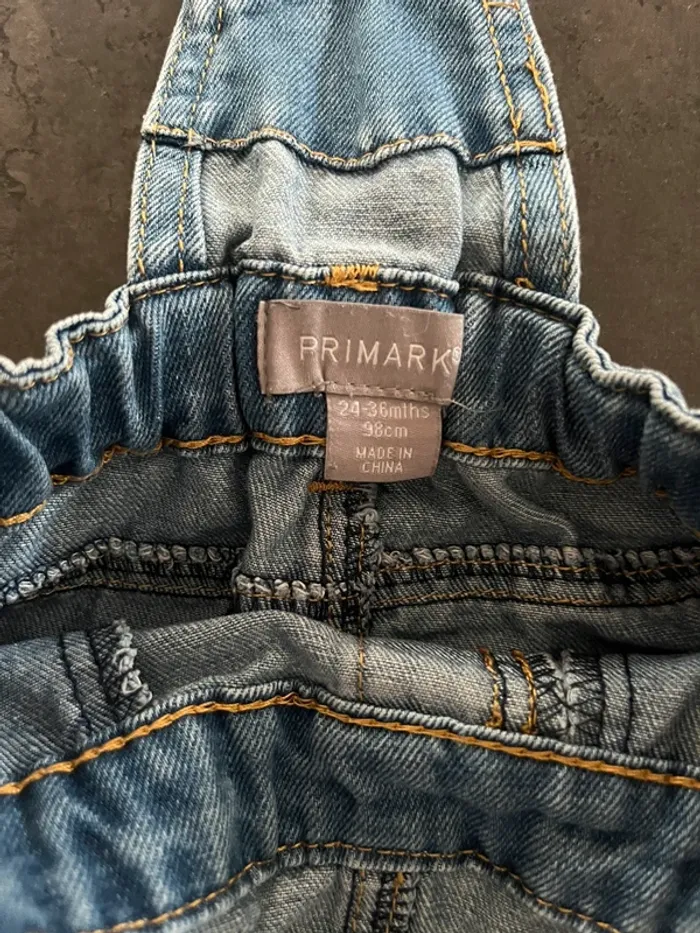 Salopette short jeans, Primark - photo numéro 3