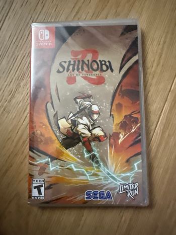 Jeu sur CARTOUCHE Shinobi 2 : Art of Vengeance - Nintendo Switch Limited Run Games LRG #286