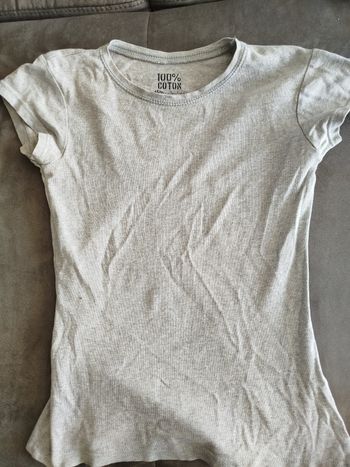 T-shirt gris 