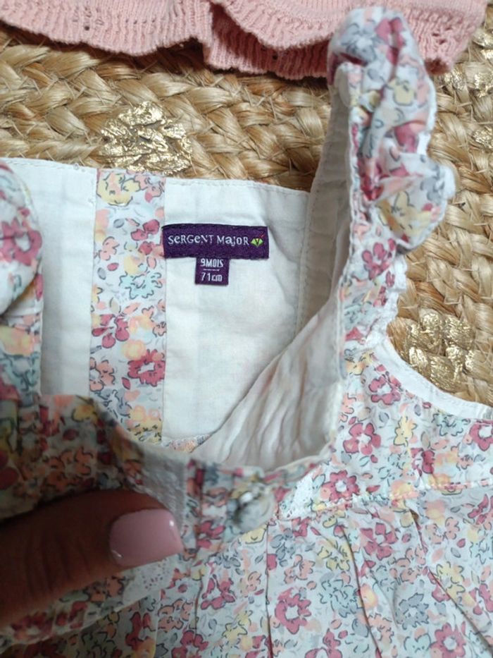 Magnifique ensemble bloomer sergent major fille 9m - photo numéro 9
