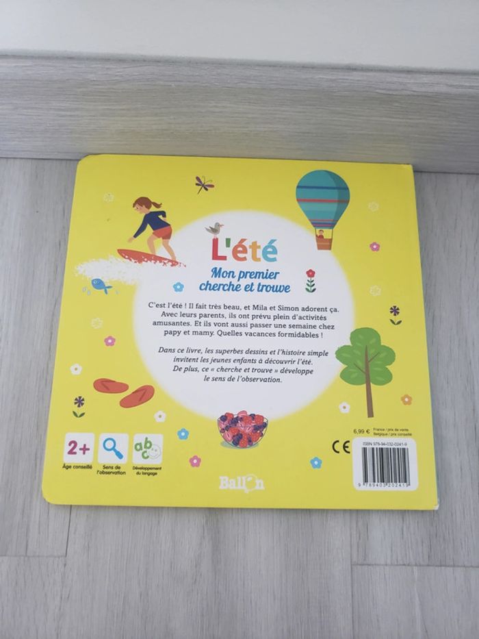 Livre l'été mon premier cherche et trouve - photo numéro 2