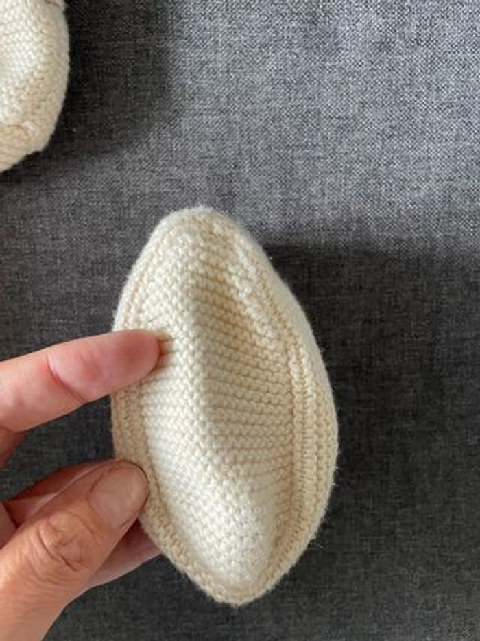 Chaussons maille beige Petit Bateau naissance - photo numéro 2