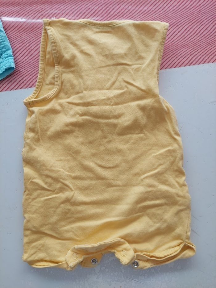 Combishort barboteuse 3mois - photo numéro 2