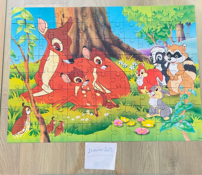 Puzzle Disney 100 pièces Bambi