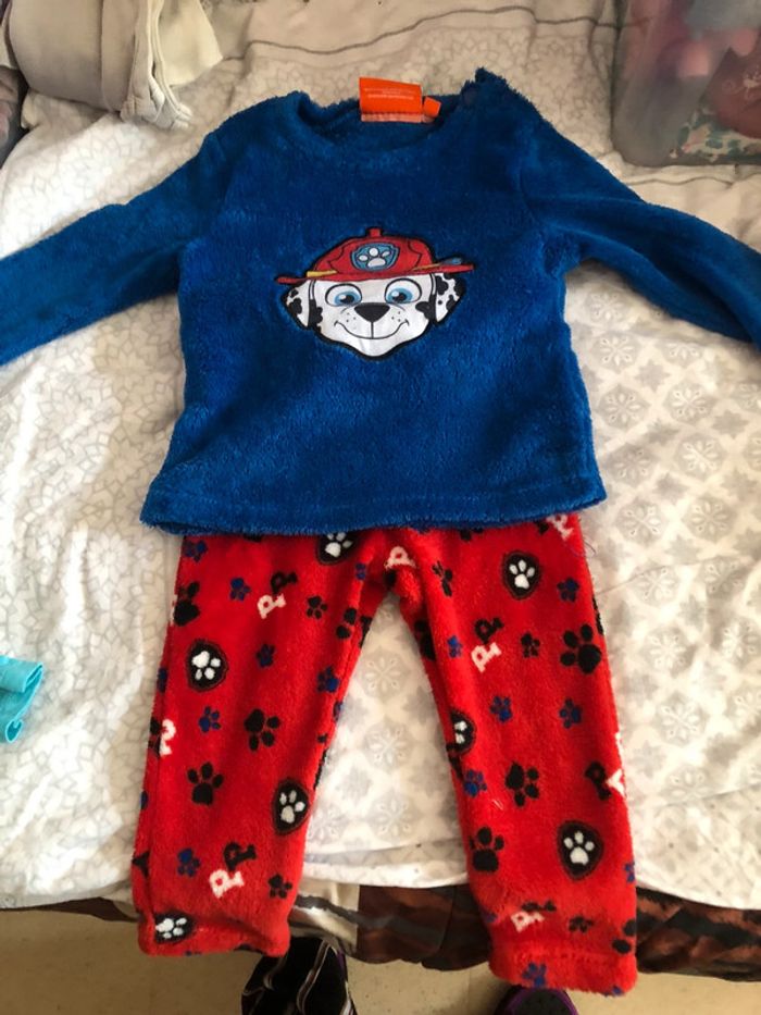 Pyjama polaire paw patrol 18 mois