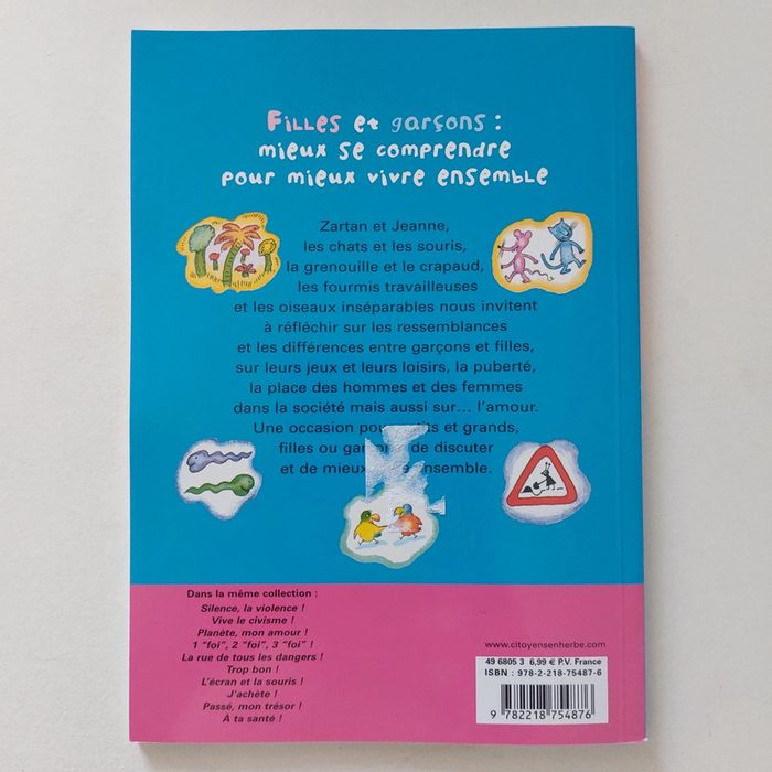 Livre - Toi garçon, moi fille ! - photo numéro 2