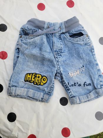 Short garçon 3ans