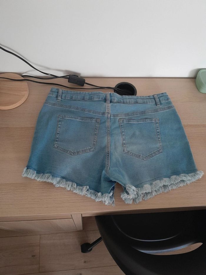 Short jean femme L - photo numéro 3