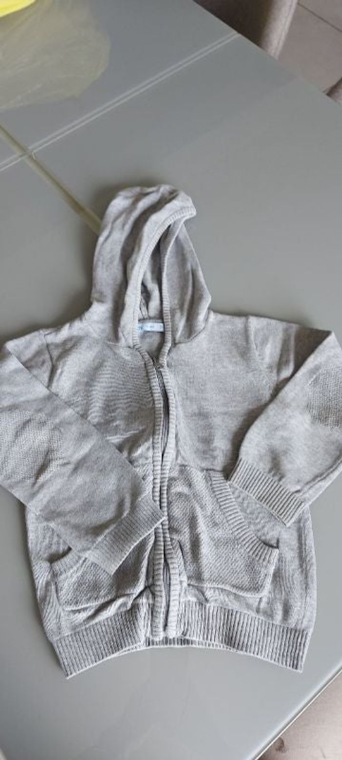Gilet gris