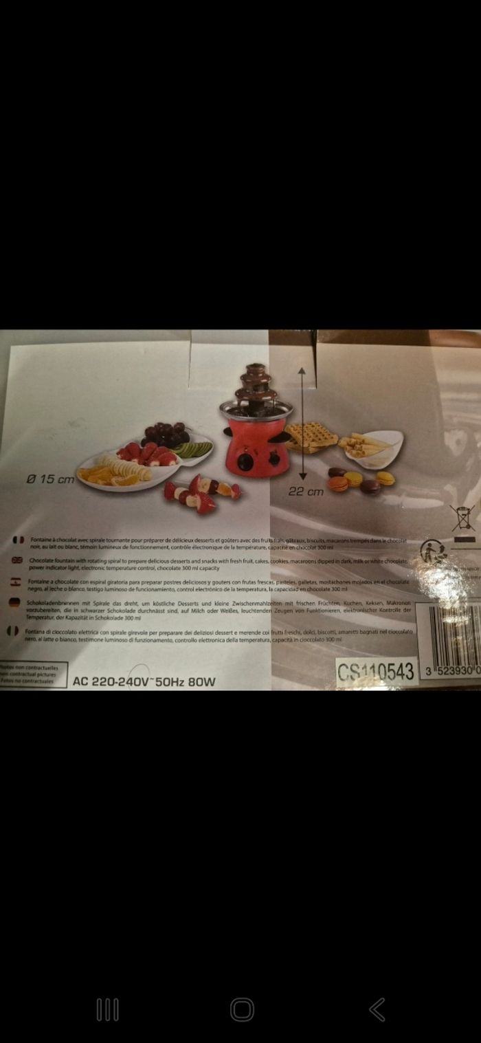 Fontaine à chocolat - photo numéro 2