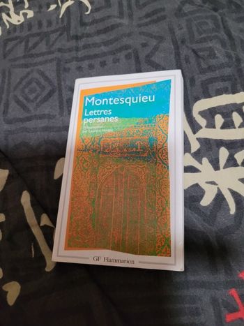 Lettres persanes Montesquieu