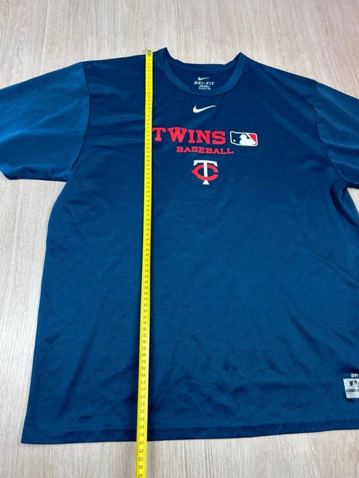 T-shirt MLB Minnesota Twins Dri-Fit Nike - Taille XL - photo numéro 9