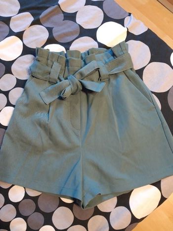 Short vert céladon cache-cache 34