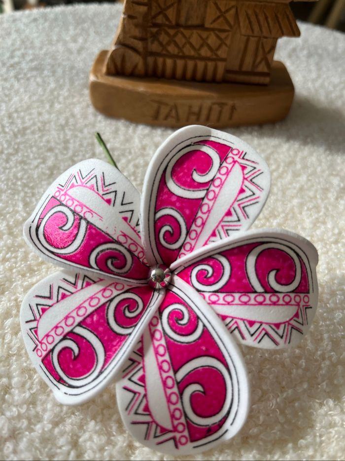 Fleur de  Tipanier Rose