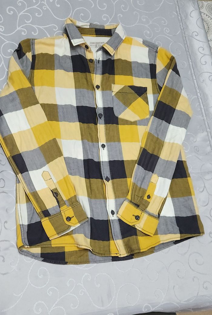 Chemise garçon Zara 11-12 ans TBE