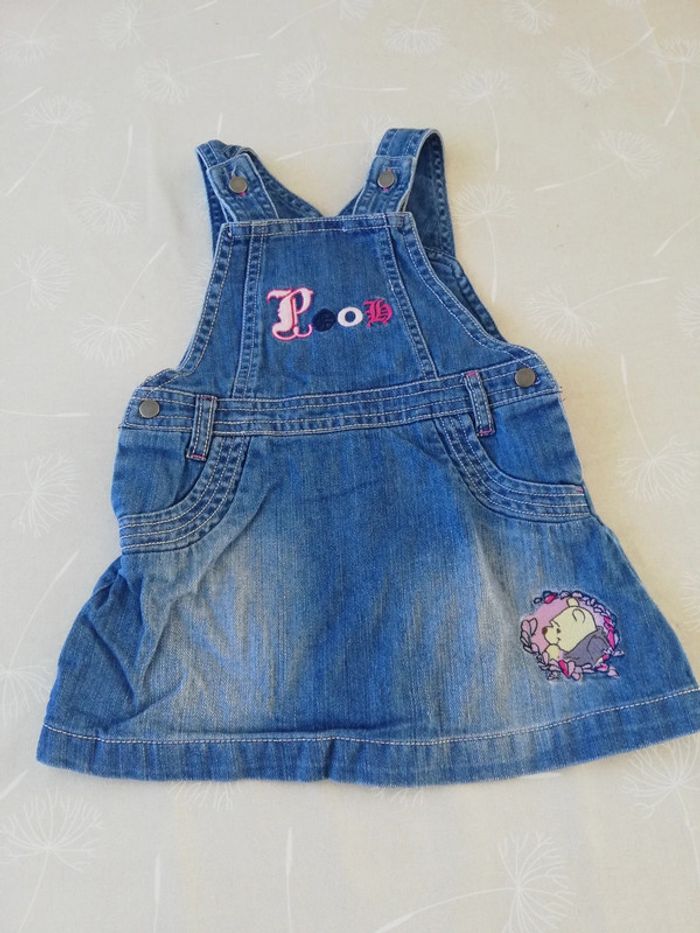 Robe salopette bleu Disney Winnie 23 mois