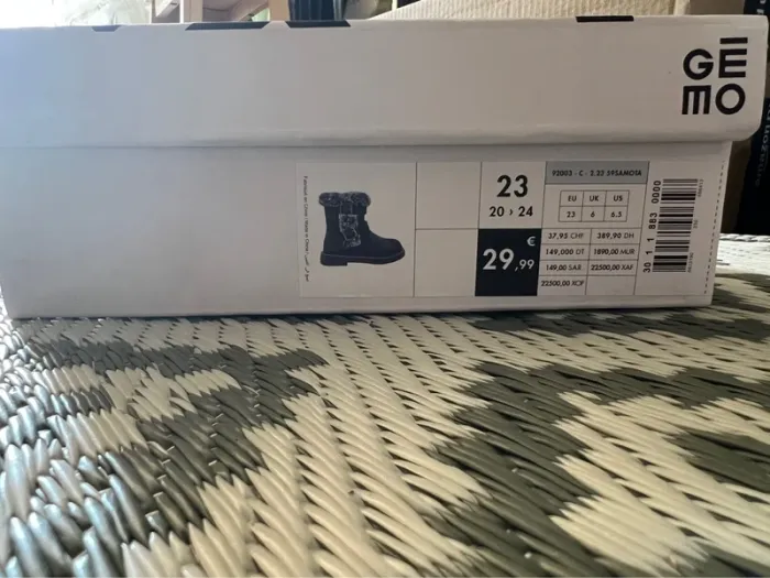 Bottines fille taille 23 - photo numéro 8
