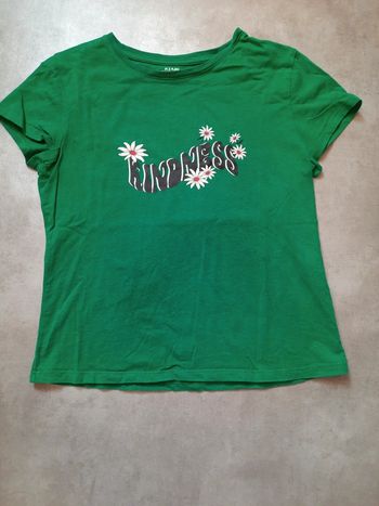 T-shirt Kiabi (vert), XXS / 32 / 4