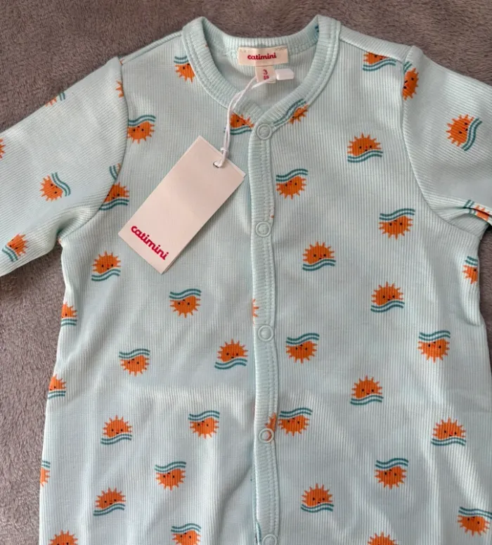 Pyjama mixte en coton - photo numéro 2