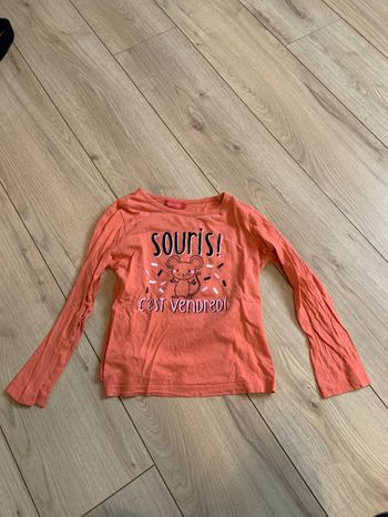 T shirt ML souris 8 ans