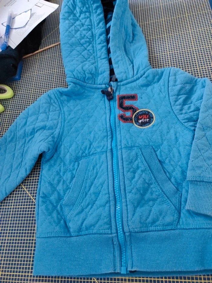 Gilet sweat orchestra 2 ans