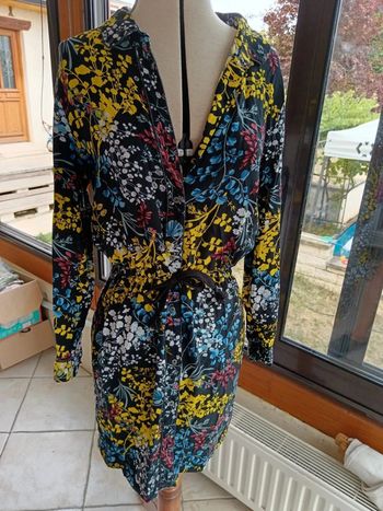 Robe chemise fleurie Garcia M