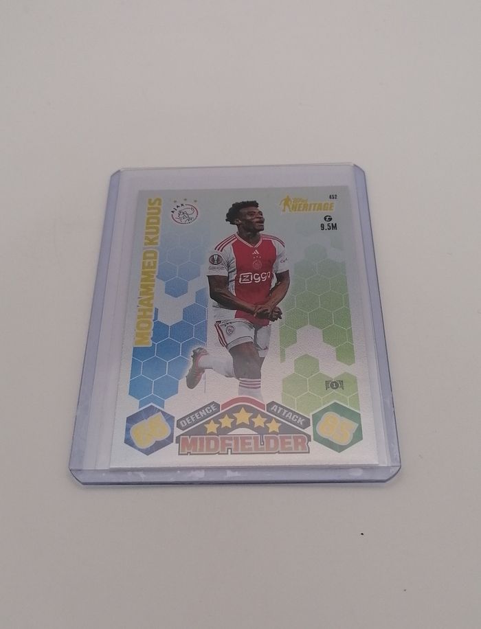 Carte Topps Match Attax 2023-24 HÉRITAGE Mohammed Kudus n°452 - photo numéro 2