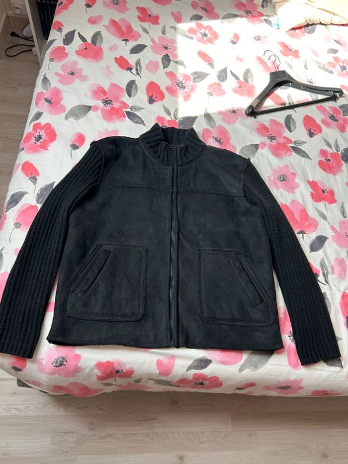 Veste bi matière
