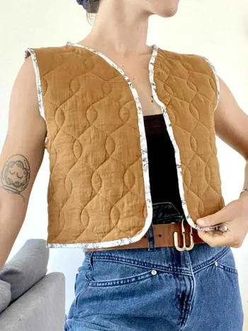 Veste sans manches idéale 34/36/38- Neuve sans étiquettes