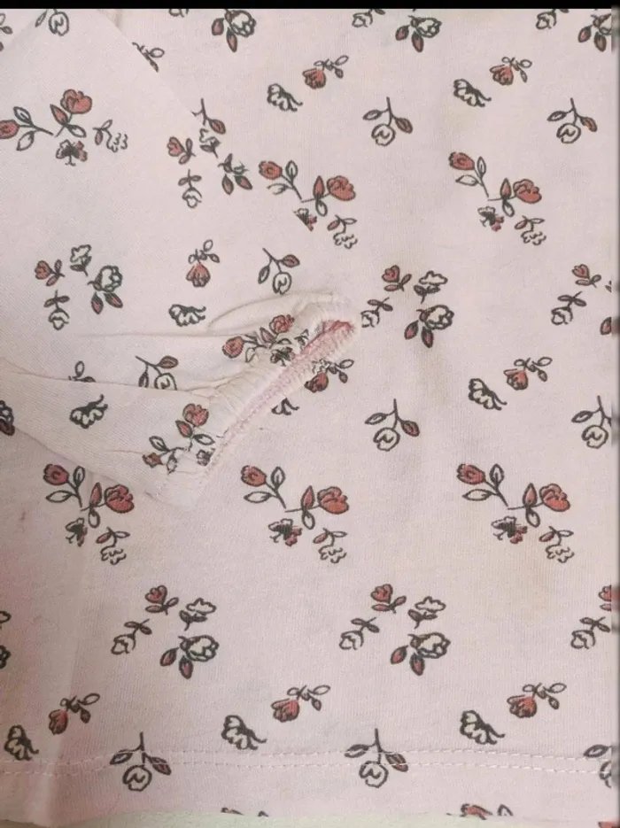 Tee-shirt manches longues Creeks fille 24 mois 86 cm - photo numéro 3