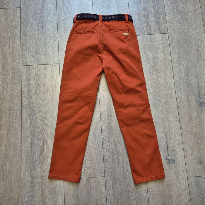 Jean couleur camel. Garçon 10 ans. Marque Lulu castagnette - photo numéro 3