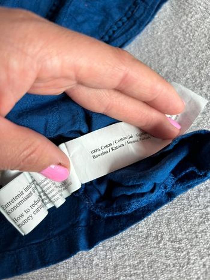 Blouse bleu roi - photo numéro 3